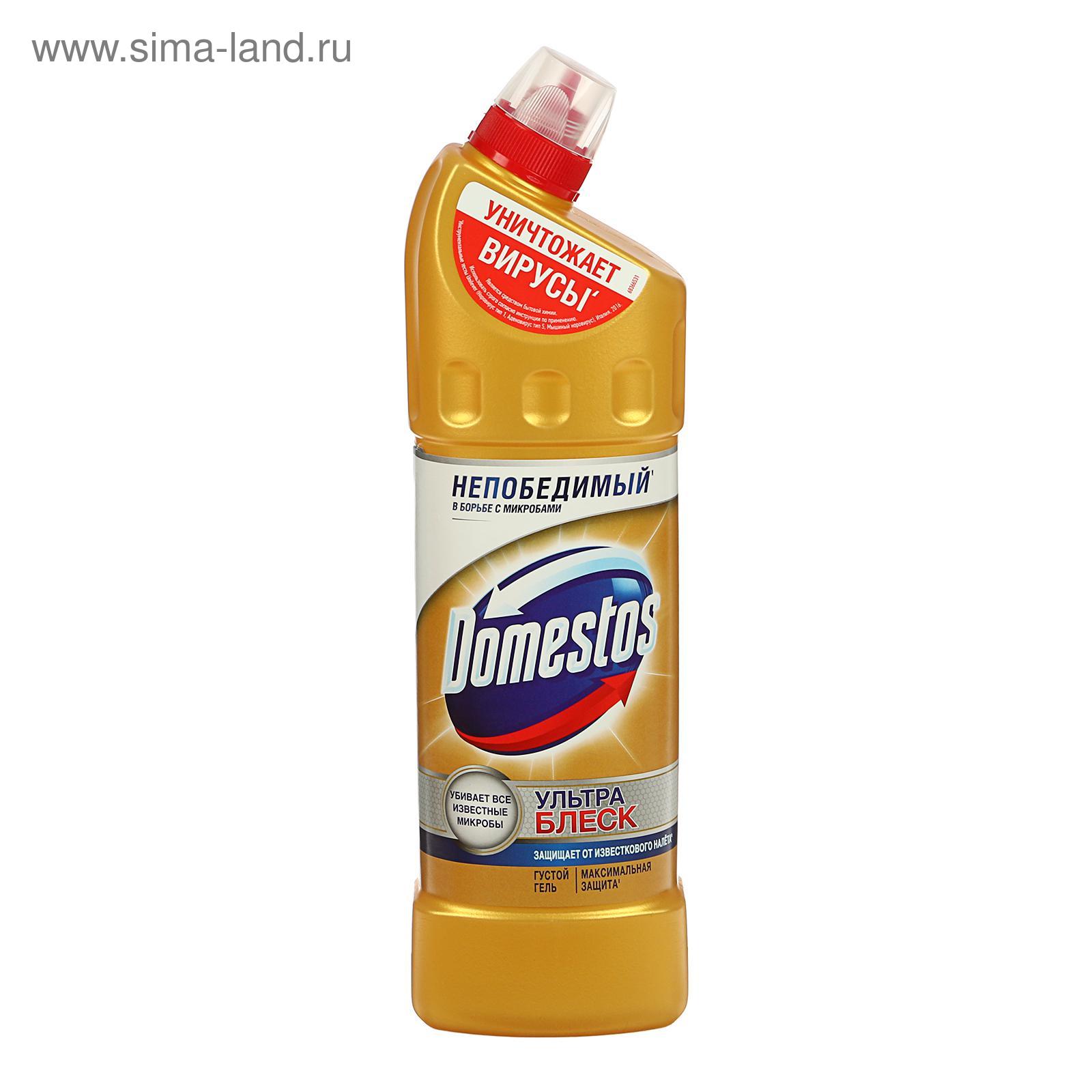 Средство чистящее для унитаза Domestos «Ультра блеск», 1 л