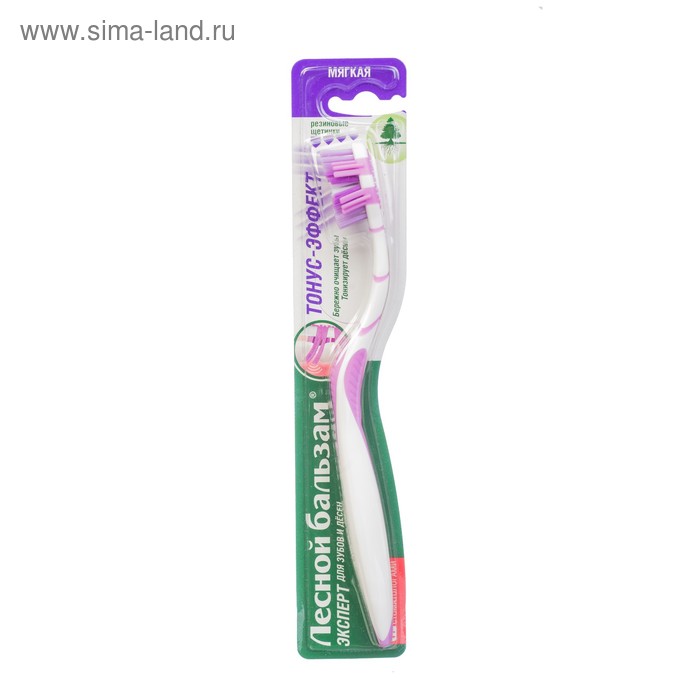 Зубная щётка «Тонус-эффект», мягкая, цвет микс - Фото 1