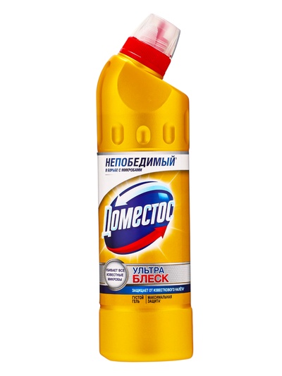 Чистящее средство Domestos «Ультра блеск», гель, для унитаза, 500 мл