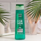 Шампунь для волос Чистая линия For Men 3 в 1 «Энергия и чистота», комплексный уход, 400 мл - фото 318124334