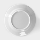 Тарелка Добрушский завод «Бельё.Голубка», d=20 см, фарфор, белая - Фото 4