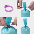 Зажимы для кондитерских мешков KONFINETTA, набор 12 шт., d=2.5 см, силикон, многоразовые, фиолетовый - Фото 3