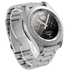 Смарт-часы NO.1 G6, цветной дисплей 1.2", стальной ремешок, серебристые - Фото 1