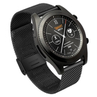 Смарт-часы NO.1 S9, цветной дисплей 1.3", стальной ремешок, чёрные - Фото 1