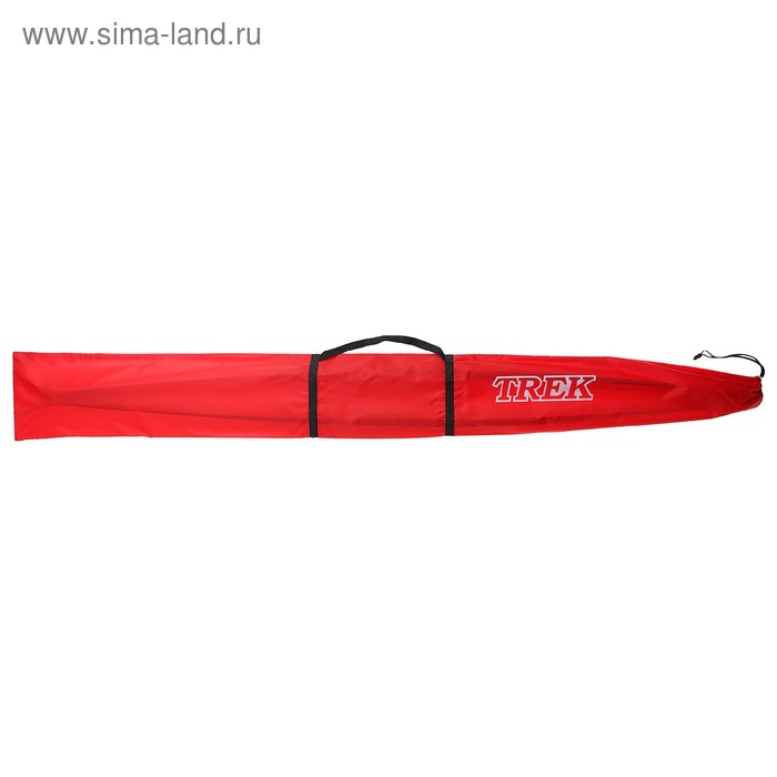 Чехол для беговых лыж TREK школьный 190 см, цвет красный - Фото 1