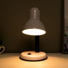 Лампа настольная Е27, с выкл. (220В) белая 34х14х14 RISALUX - Фото 3