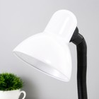 Лампа настольная Е27, с выкл. (220 В) белая 34×14×14 RISALUX - Фото 7