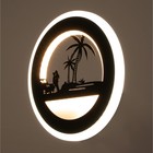 Бра «Романтика» LED 24 Вт 3000-4000К черный 22×3.8×22 см - Фото 4