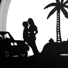 Бра «Романтика» LED 24 Вт 3000-4000К черный 22×3.8×22 см - Фото 5