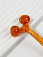 Массажёр для лица и зоны декольте, 2 шара, 14×6×2 см, коричневый - Фото 3