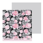 Бумага для скрапбукинга «Розовый сад», 20 × 21.5 см, 180 г/м - Фото 1