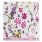 Бумага для скрапбукинга «Полевые цветы», 20 × 21.5 см, 180 г/м - Фото 2