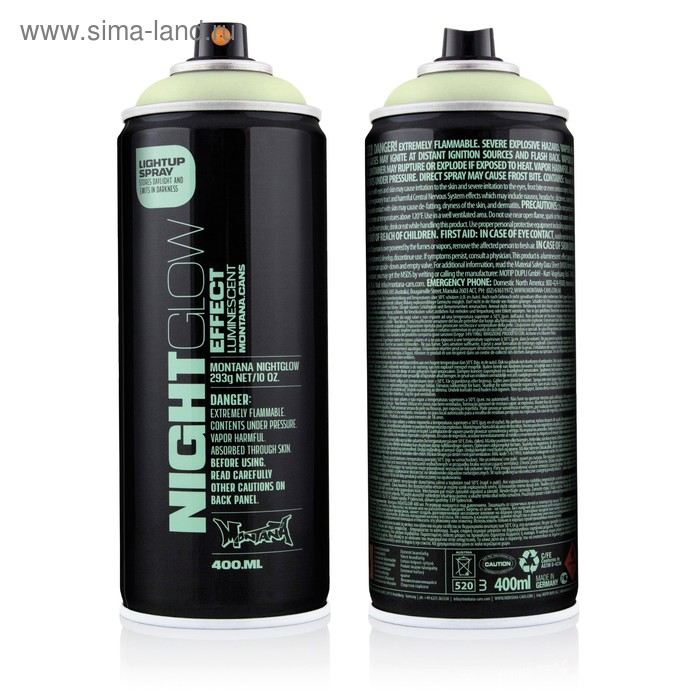 Краска с люминесцентным эффектом MONTANA, 400 мл - Фото 1