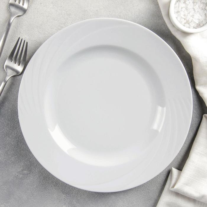 Тарелка мелкая «Голубка», d=24 см - Фото 1