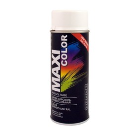 Эмаль-аэрозоль MAXI COLOR RAL9010, Белая матовая, 400 мл 3938461