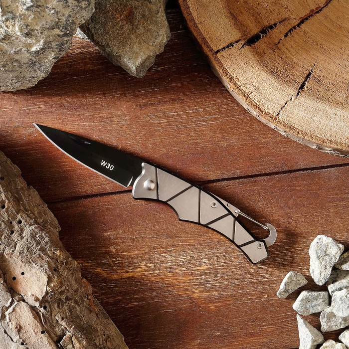 Нож складной "Геометрия" 15,5см, клинок 66мм/1,2мм - фото 1908412157