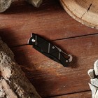 Нож складной «Разведчик», 15.4 см, клинок 66 мм/1.2 мм, карабин - Фото 2