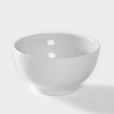 Пиала Добрушский завод «Бельё», 250 мл, фарфор, белая