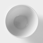 Пиала Добрушский завод «Бельё», 170 мл, фарфор, белая - Фото 3