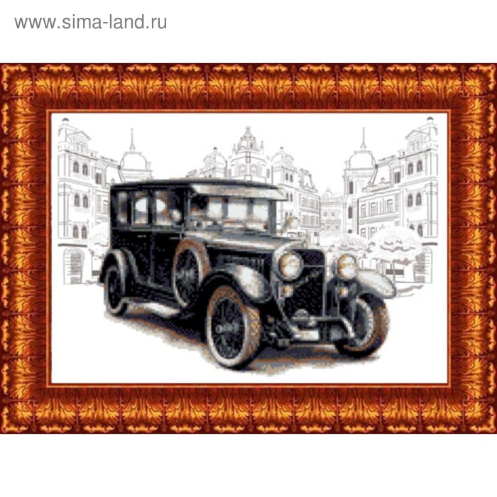 Канва с нанесённым рисунком для вышивки крестиком «Skoda Suisa», размер 23x30 см - Фото 1
