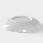 Блюдце Добрушский завод «Бельё», d=15 см, фарфор, белое - Фото 3