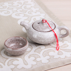 УЦЕНКА Набор для чайной церемонии «Лунный камень», 7 предметов: чайник 150 мл, 6 пиал 50 мл - Фото 2