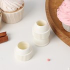 Адаптер для кондитерского мешка Доляна, для насадки d=2/2.5 см, пластик - Фото 3