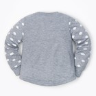 Пижама для девочки (брюки и джемпер) "Барашек",меланж, р-р 34 (122-128 см) 7-8 лет, 95% хл, 5% эл - фото 34985062