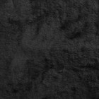 Накидка на сиденье, натуральная шерсть, 145х55 см, черная - Фото 2