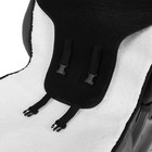 Накидка на сиденье, натуральная шерсть, 145×55 см, белая - Фото 5