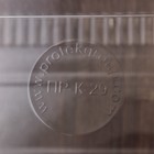 Контейнер пластиковый одноразовый с неразъёмной крышкой ПР-К-29, 500 мл, 24,8×15,2×9,2 см, цвет прозрачный - Фото 3