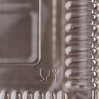 Контейнер пластиковый одноразовый с неразъёмной крышкой ПР-К-29, 500 мл, 24,8×15,2×9,2 см, цвет прозрачный - Фото 4