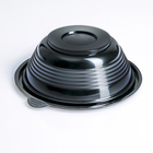 Контейнер одноразовый ПР-МС-350, круглый, 350 мл, 14,4×5,2 см, цвет чёрный - Фото 2