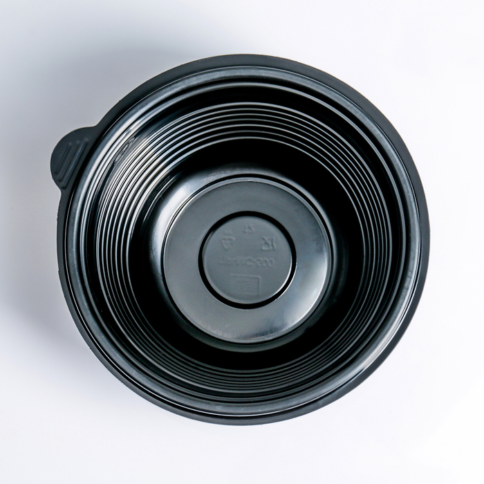 Контейнер одноразовый ПР-МС-500, круглый, чёрный, 500 мл, 14,4×7 см, 540 шт/уп. - фото 1911324960