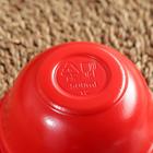 Контейнер - тарелка одноразовый, 500 мл, суповой, пластик, красный - Фото 4