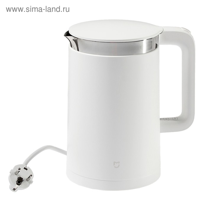 Чайник электрический Xiaomi Mi Smart Kettle EU, 1800 Вт, 1.5 л, Bluetooth, белый - Фото 1