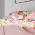 Плечики для одежды мягкие «Розы нежные», размер 44-48, расцветка МИКС - Фото 2