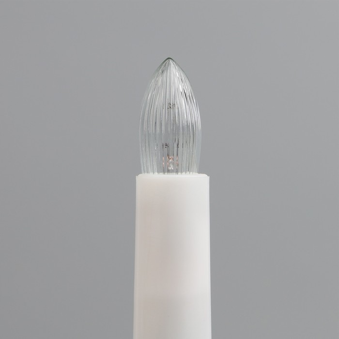 Лампа накаливания для рождественской горки, 3 Вт, цоколь Е10, теплый белый, 2 шт - фото 1884879797