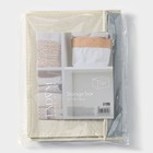 Короб стеллажный для хранения с крышкой LaDо́m «Франческа», 33×24×18 см, серо-голубой - Фото 8