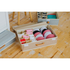 Органайзер для хранения белья с крышкой «Франческа»,49,5×31×12 см, 15 отделений, цвет серо-голубой - Фото 7