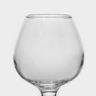 Набор стеклянных бокалов для коньяка Bistro, 395 мл, 3 шт - Фото 4