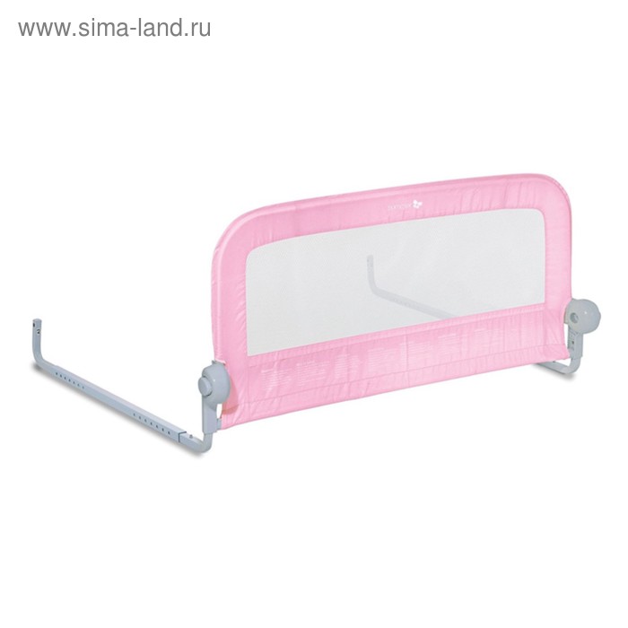 Ограничитель для кровати универсальный Single Fold Bedrail, розовый - Фото 1