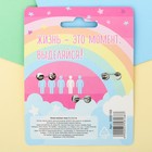 Набор значков «Единорог», d=25мм. 3 шт. - Фото 5