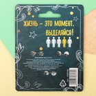 Набор значков «Почувствуй счастье», d=25мм. 3шт. - Фото 5