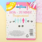 Набор значков «Пончик» 3 шт, d=25мм. - Фото 5