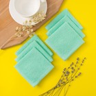 Набор полотенец махровых Spany «Осибори»- 6 шт, 22х22 см - Фото 1