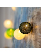 Гирлянда - нить, 5 м с насадками «Клубки бело-зелёные», IP20, прозрачная нить, 20 LED, свечение тёплое белое, 220 В - фото 118556894 Гирлянда - нить, 5 м с насадками «Клубки бело-зелёные», IP20, прозрачная нить, 20 LED, свечение тёплое белое, 220 В - фото 118556894