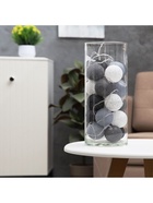 Гирлянда - нить, 5 м с насадками «Клубки кофейные», IP20, прозрачная нить, 20 LED, свечение белое, 220 В - фото 118556898 Гирлянда - нить, 5 м с насадками «Клубки кофейные», IP20, прозрачная нить, 20 LED, свечение белое, 220 В - фото 118556898