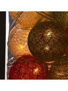 Гирлянда - нить, 5 м с насадками «Клубки красно-голубые», IP20, прозрачная нить, 20 LED, свечение тёплое белое, 220 В - фото 118556900 Гирлянда - нить, 5 м с насадками «Клубки красно-голубые», IP20, прозрачная нить, 20 LED, свечение тёплое белое, 220 В - фото 118556900