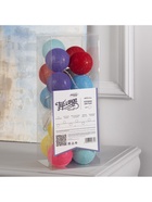 Гирлянда - нить, 5 м с насадками «Клубки цветные», IP20, прозрачная нить, 20 LED, свечение белое, 220 В - фото 118556914 Гирлянда - нить, 5 м с насадками «Клубки цветные», IP20, прозрачная нить, 20 LED, свечение белое, 220 В - фото 118556914